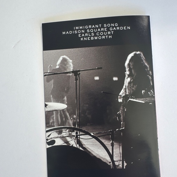 Led Zeppelin Live DVD Box Set (2 Discs, 2003) Pre-owned - Picture 7 of 10